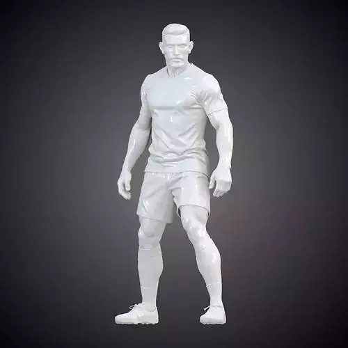 Professional Footballer Athlete Statue PM-586