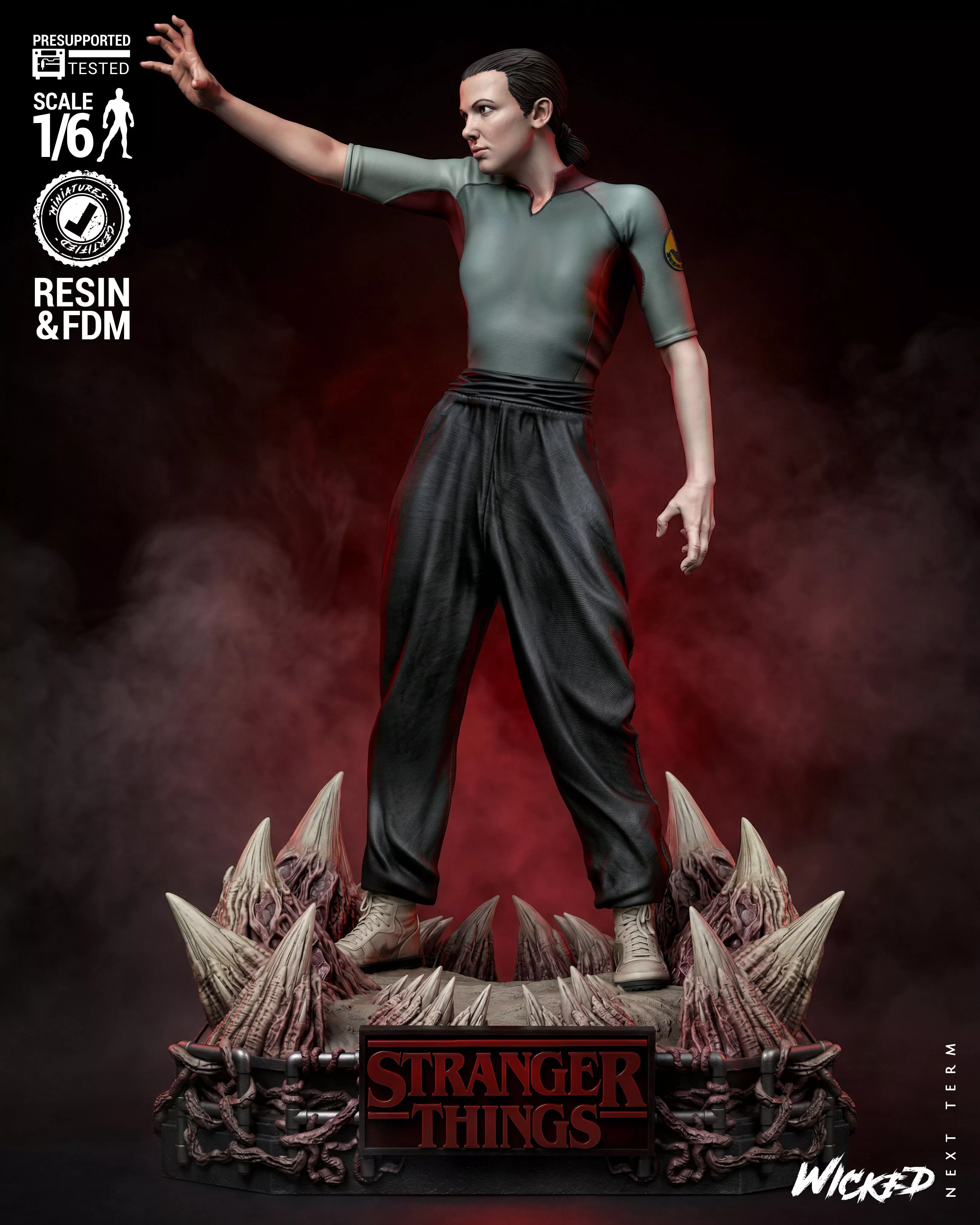 Wicked Movies Eleven Sculpture 3D print model