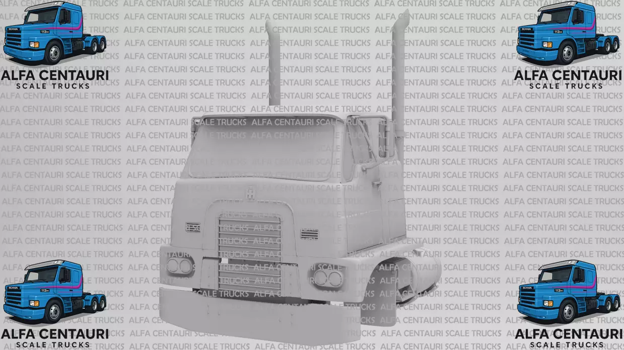 INTERNATIONAL EMERYVILLE 86 INCH 1-14 SCALE CAB 3D print model