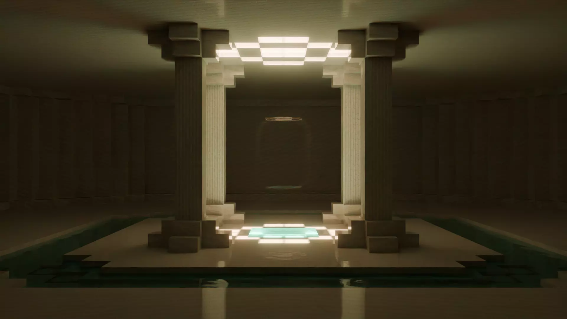 Minecraft Roman Palace 3D model