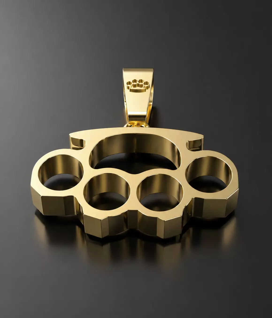 Nuckle dust pendant 3D print model