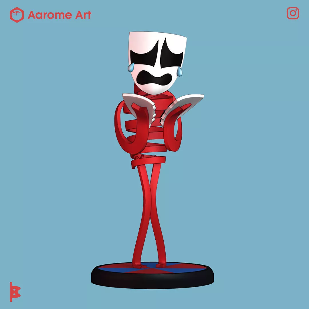 Gangle The Amazing Digital Circus 3D print model