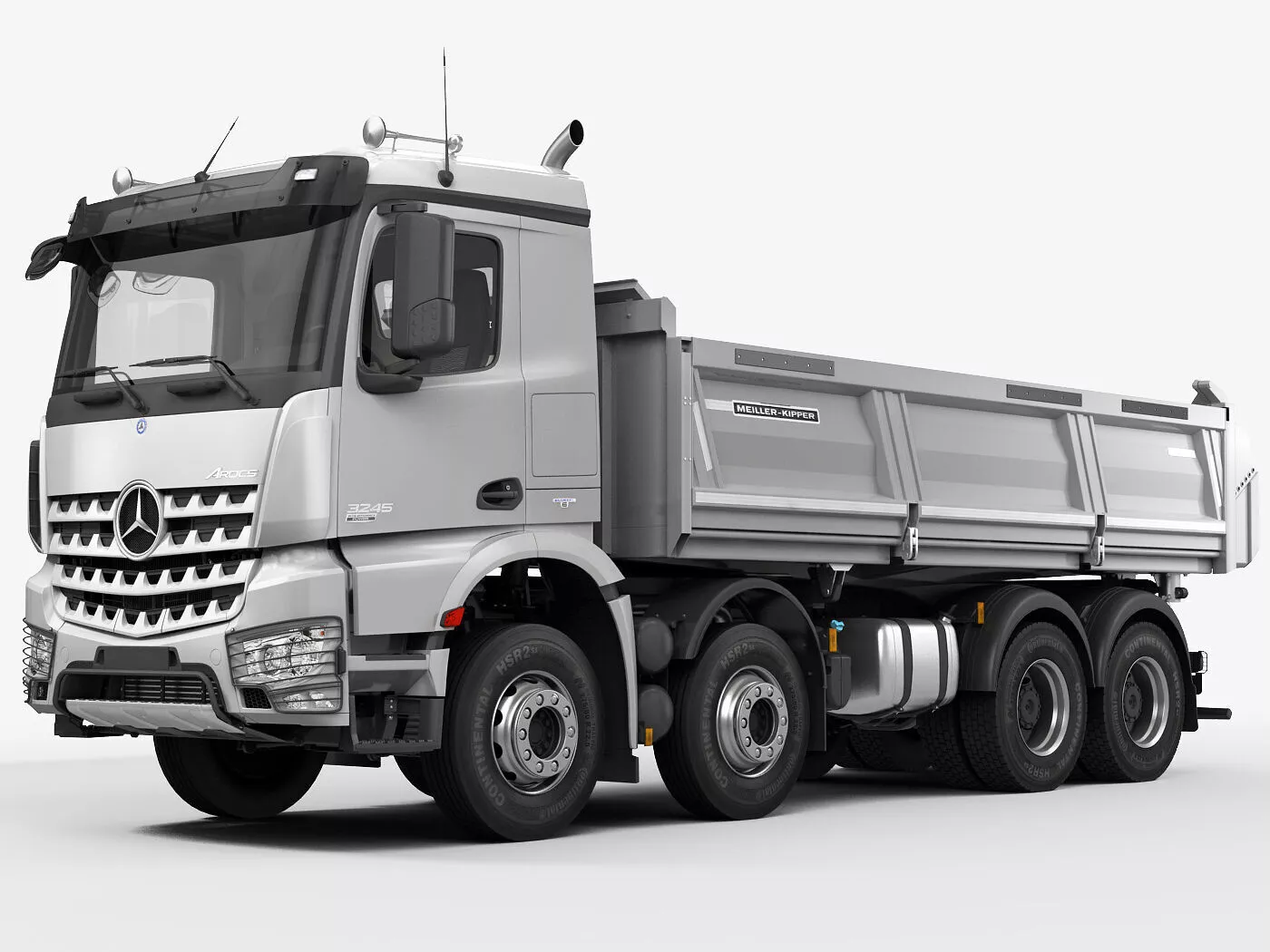 Mercedes Arocs Tipper 8X4 3D model