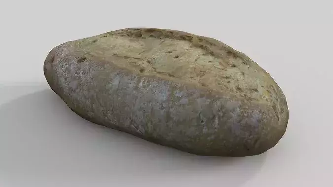 Bread Roll 01  3D model 5