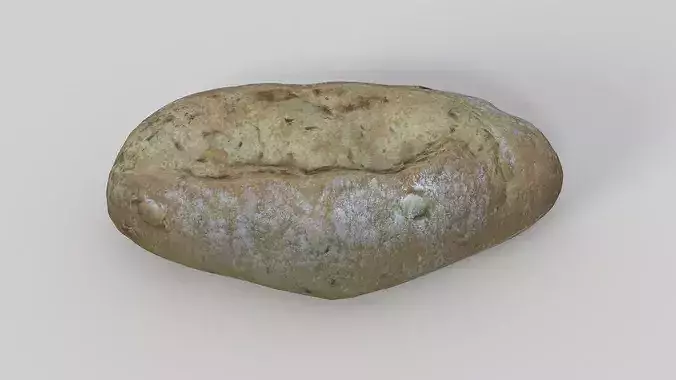 Bread Roll 01  3D model