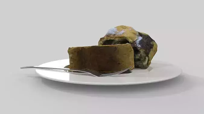Poppy Cake  3D model 6
