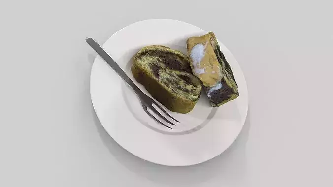 Poppy Cake  3D model 3