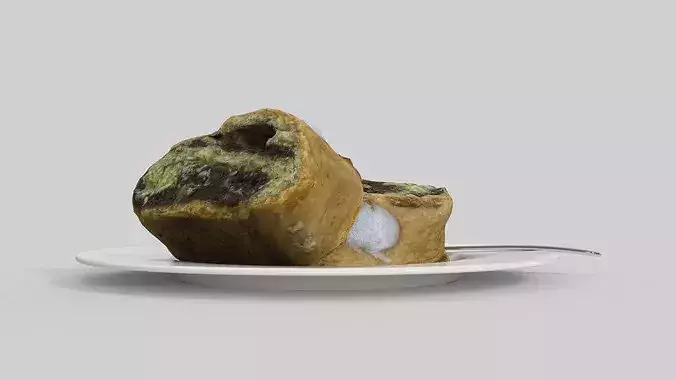 Poppy Cake  3D model 4