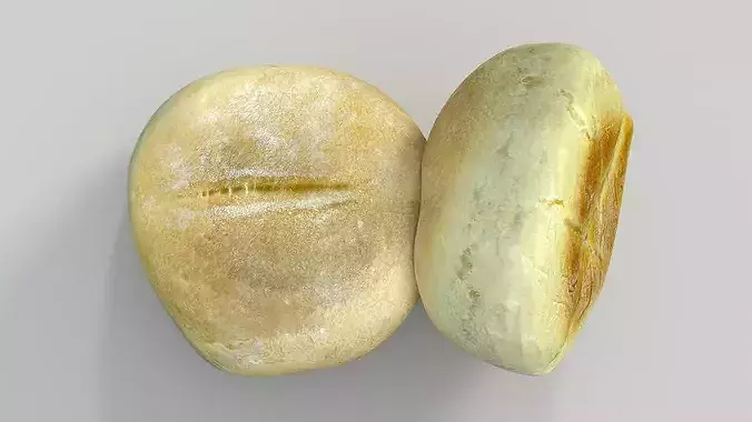 Bread Roll  3D model 6