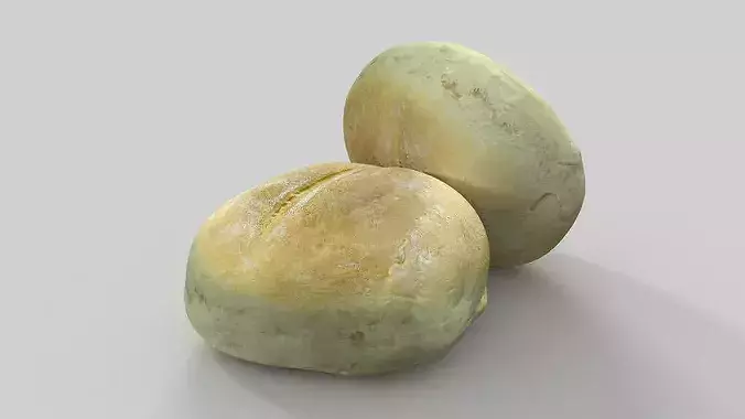 Bread Roll  3D model 5