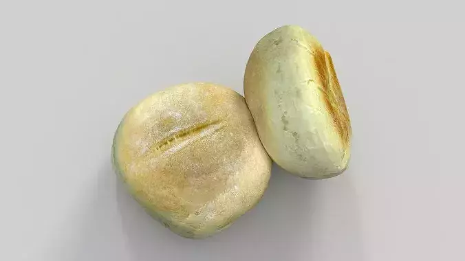 Bread Roll  3D model 3