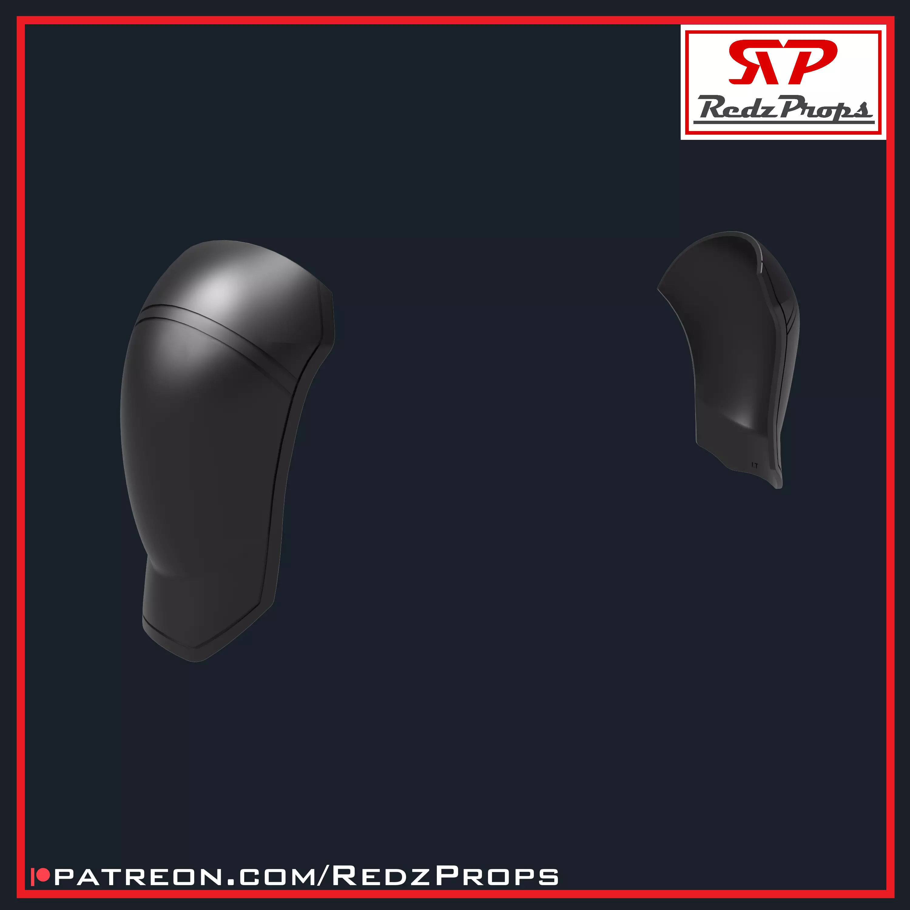 Deadpool 3 Pauldrons Cosplay Prop 3D print model