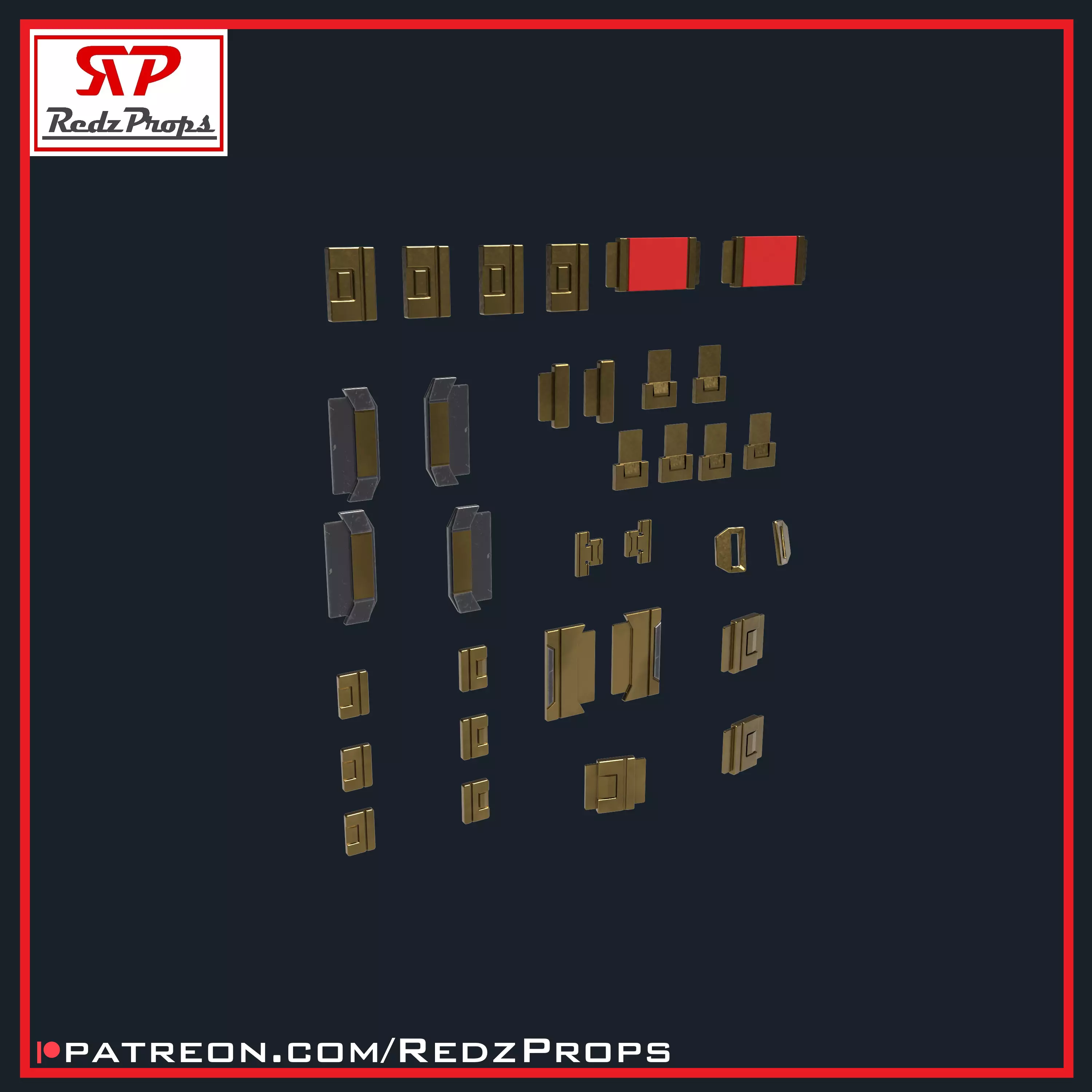 Deadpool 3 Suit Accessories Cosplay Prop 3D print model