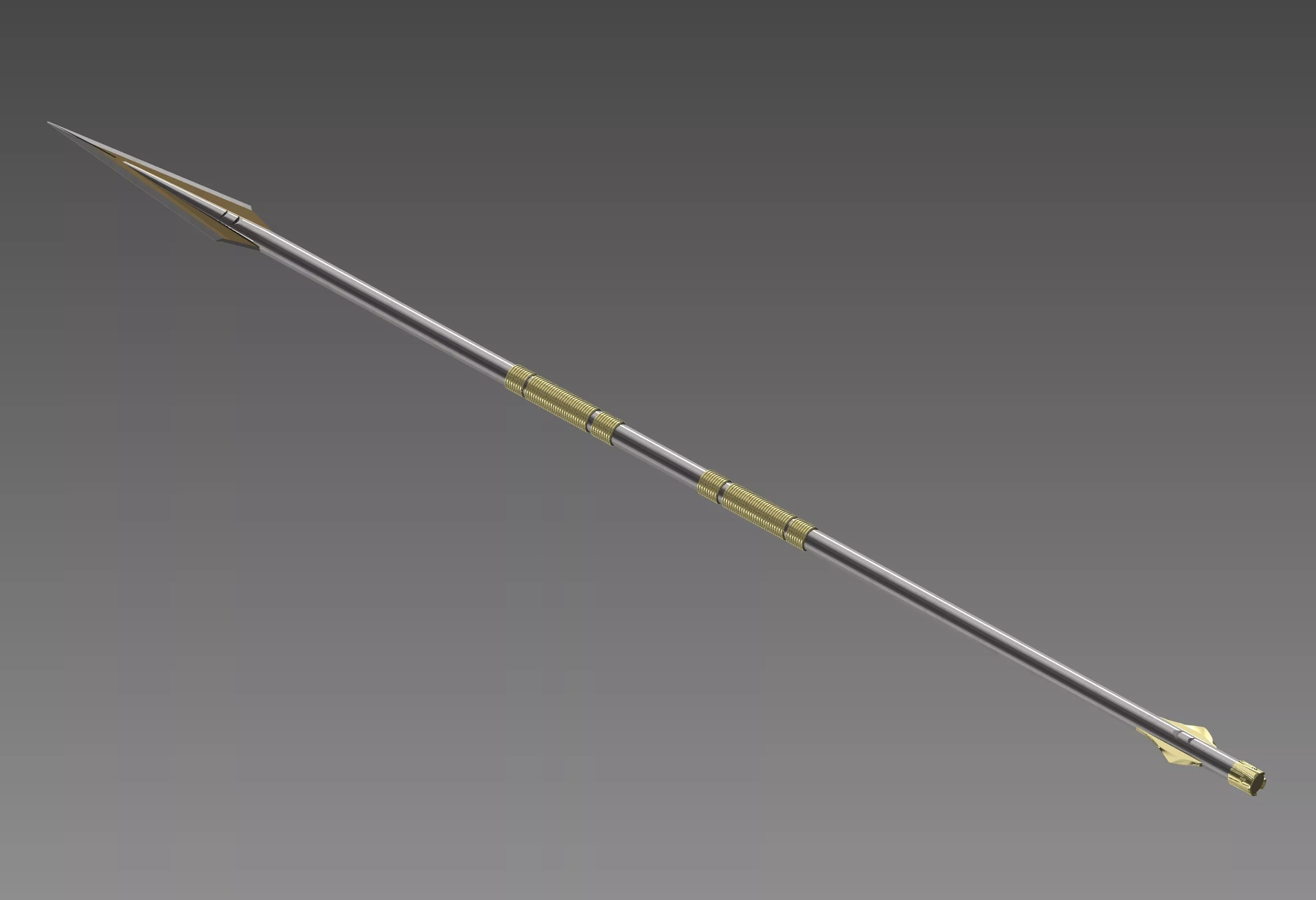 Dora Milaje Spear Cosplay Prop 3D print model