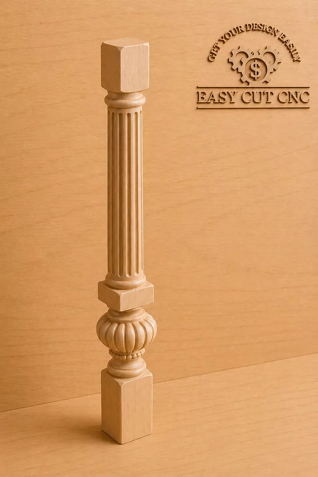 Classic Stair Spindle 3D Model 3D model