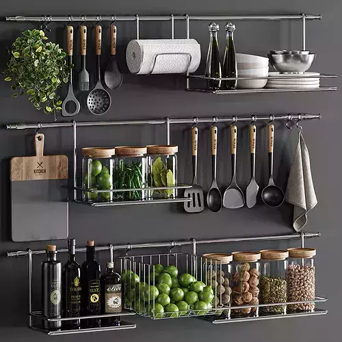 kitchen accessories089 3D model 4