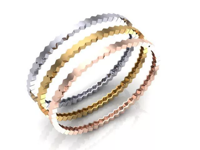 Chaumet bracelet 16 3D print model