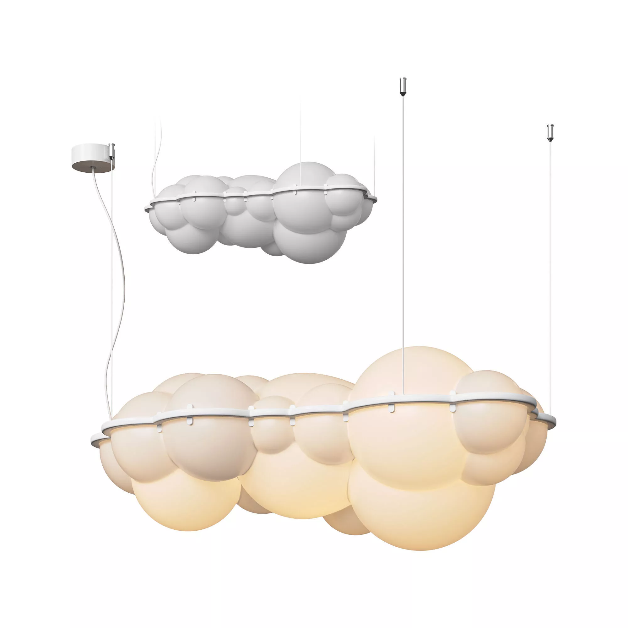 1512 Nuvola Minor Suspension Lamp 3D model