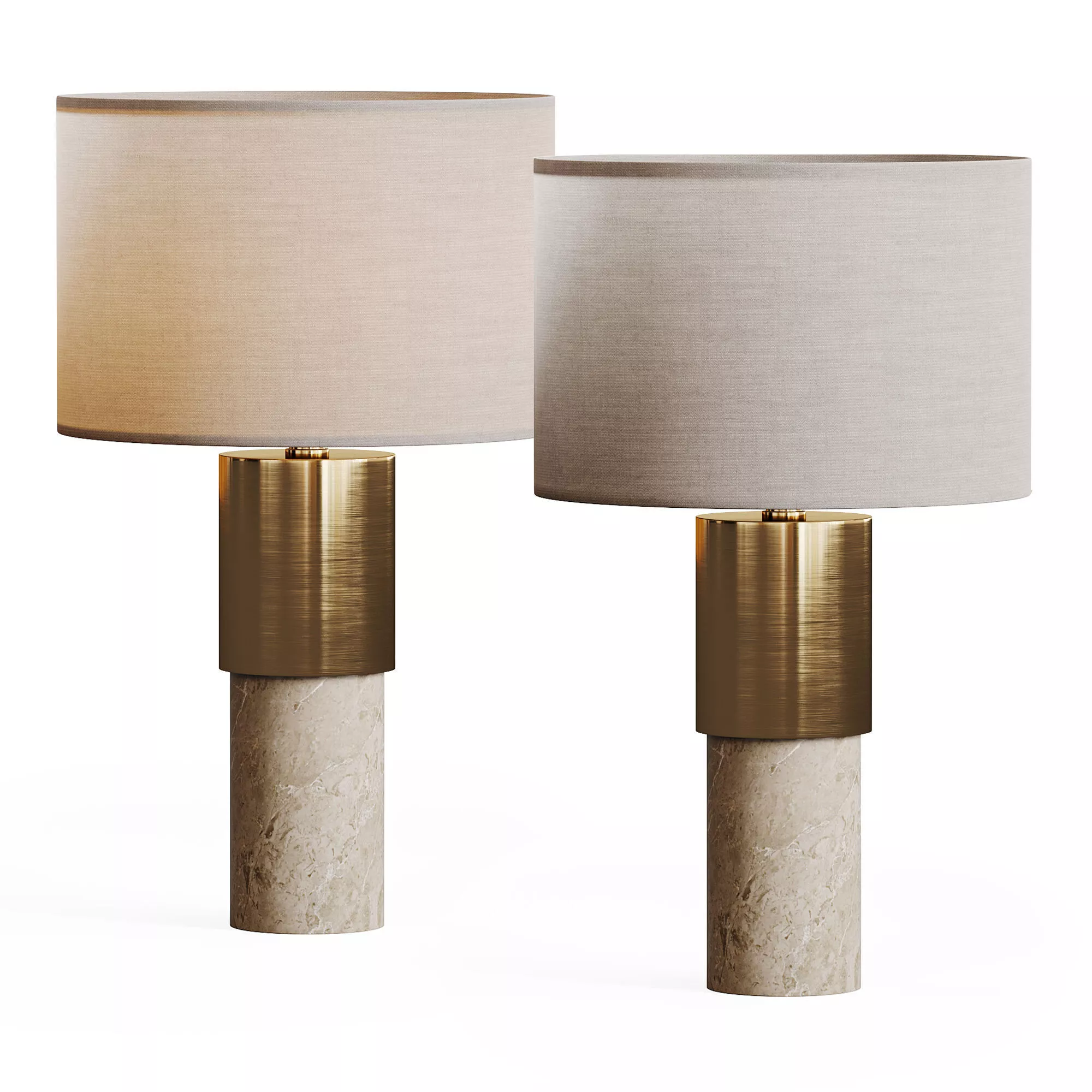 1511 Akani Table Lamp John Lewis 3D model