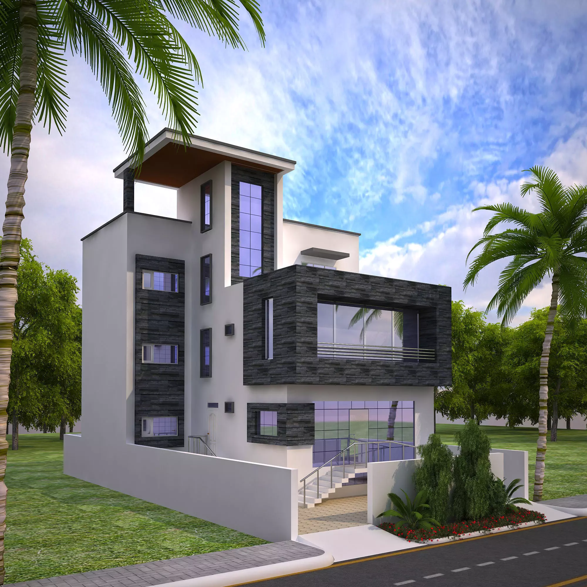House DEsign 3D model_0