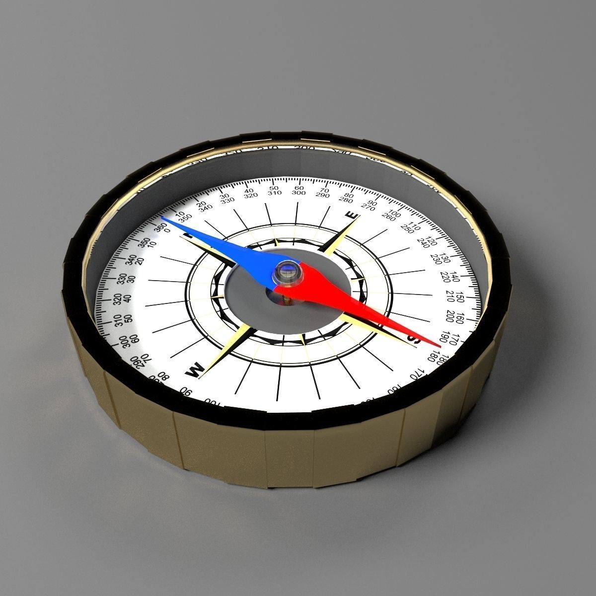 Compass 3D model_0