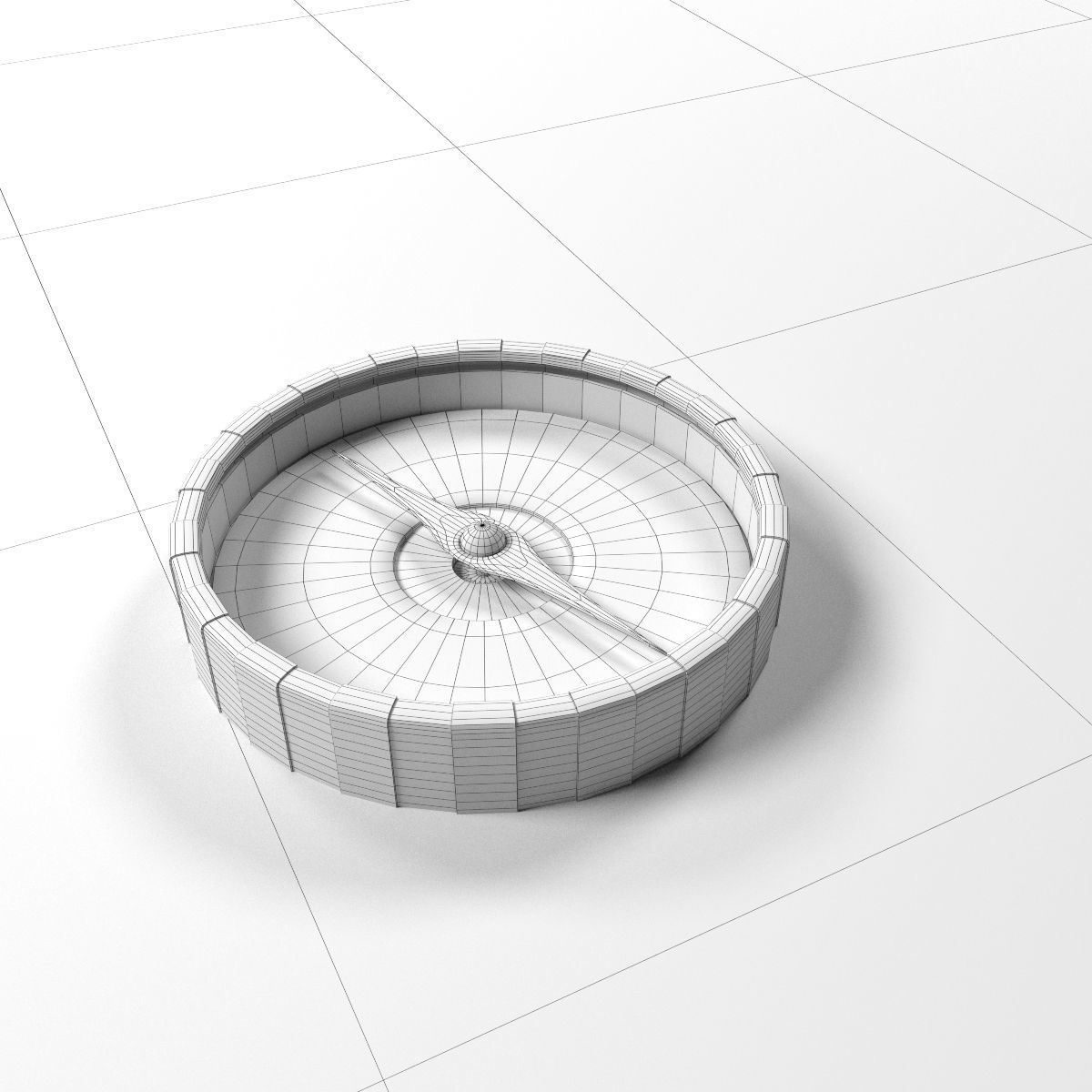 Compass 3D model_3