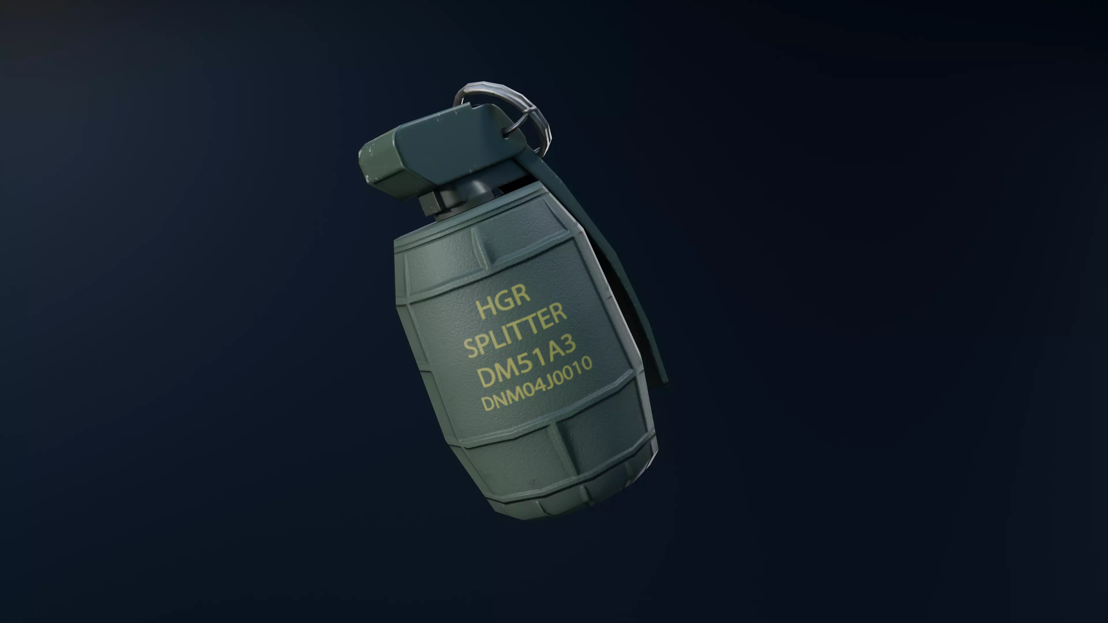 DM-51A3 Low-poly 3D model