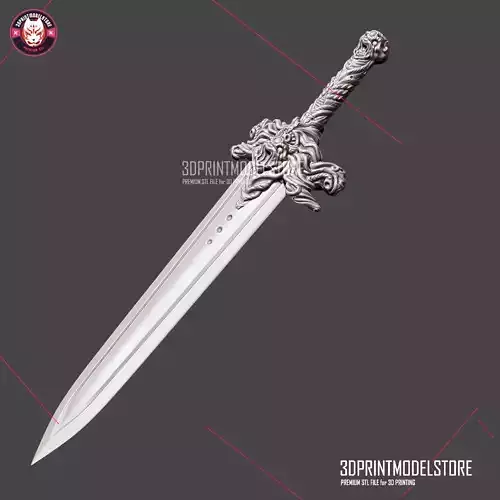 Devil Sword Dark Weapon STL Costume Cosplay 3D print model