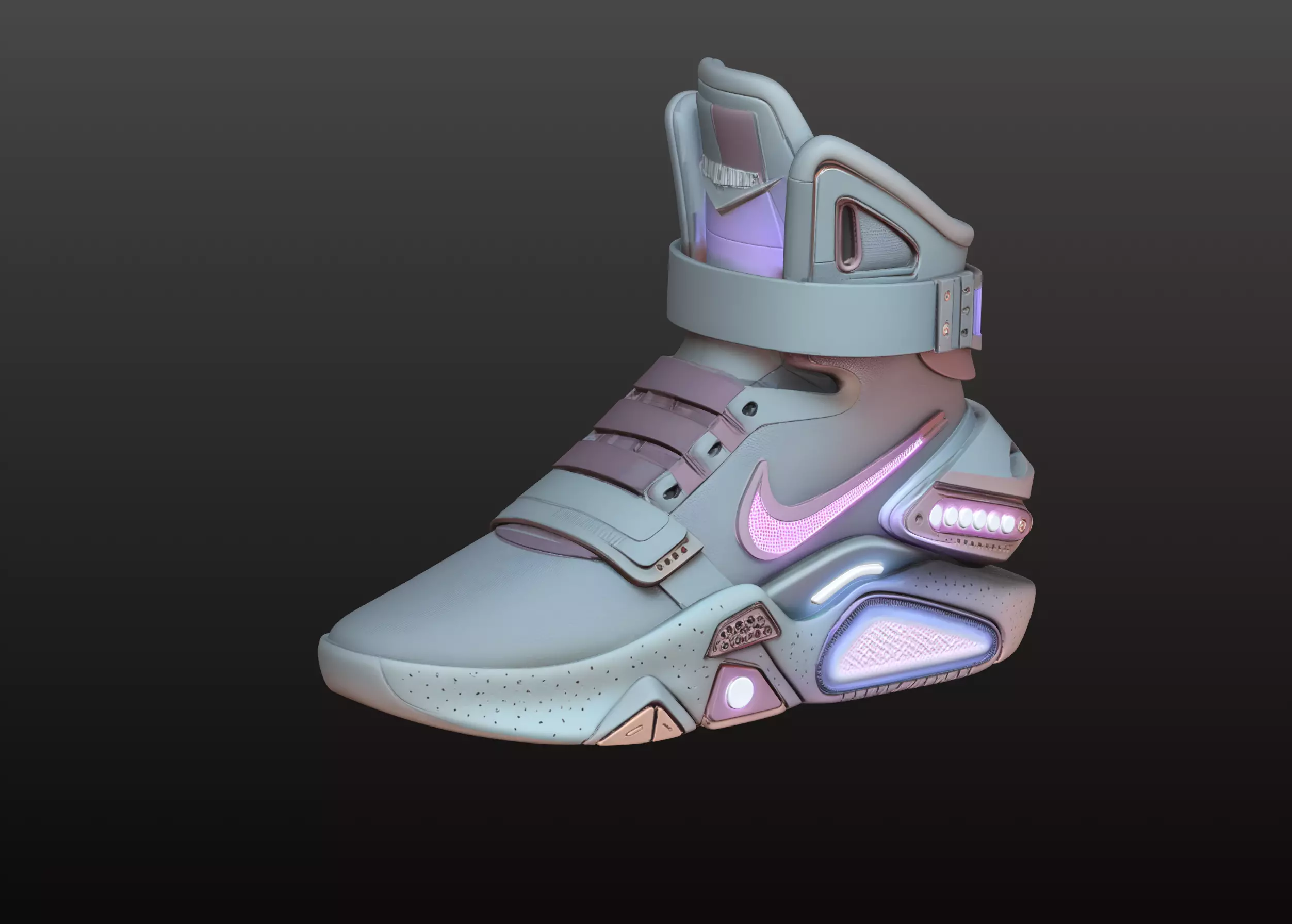 Designer Shoe Miniature Elegant Collectible Charm 3D print model