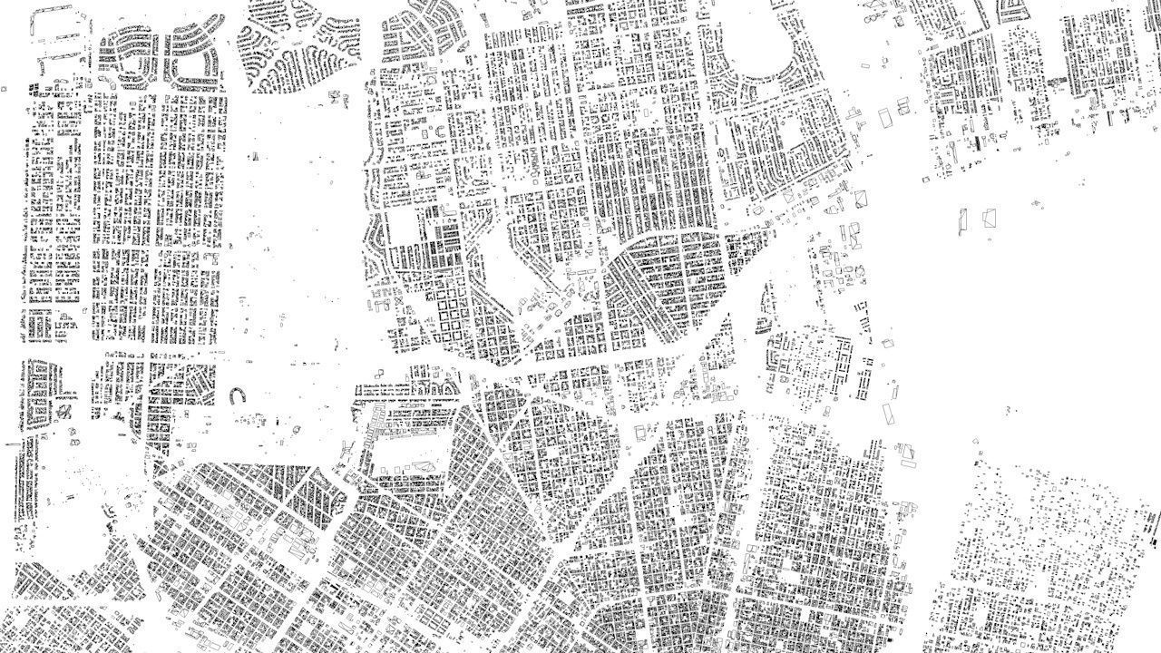 New Orleans Downtown Streets and Buildings 3D model_5