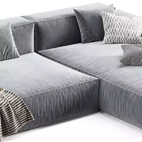MODO Corner Sofa By Beds 3D model 6