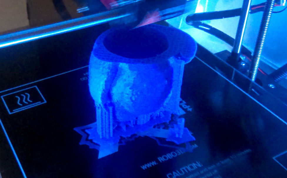 Totoro - Umbrella 3D print model_3