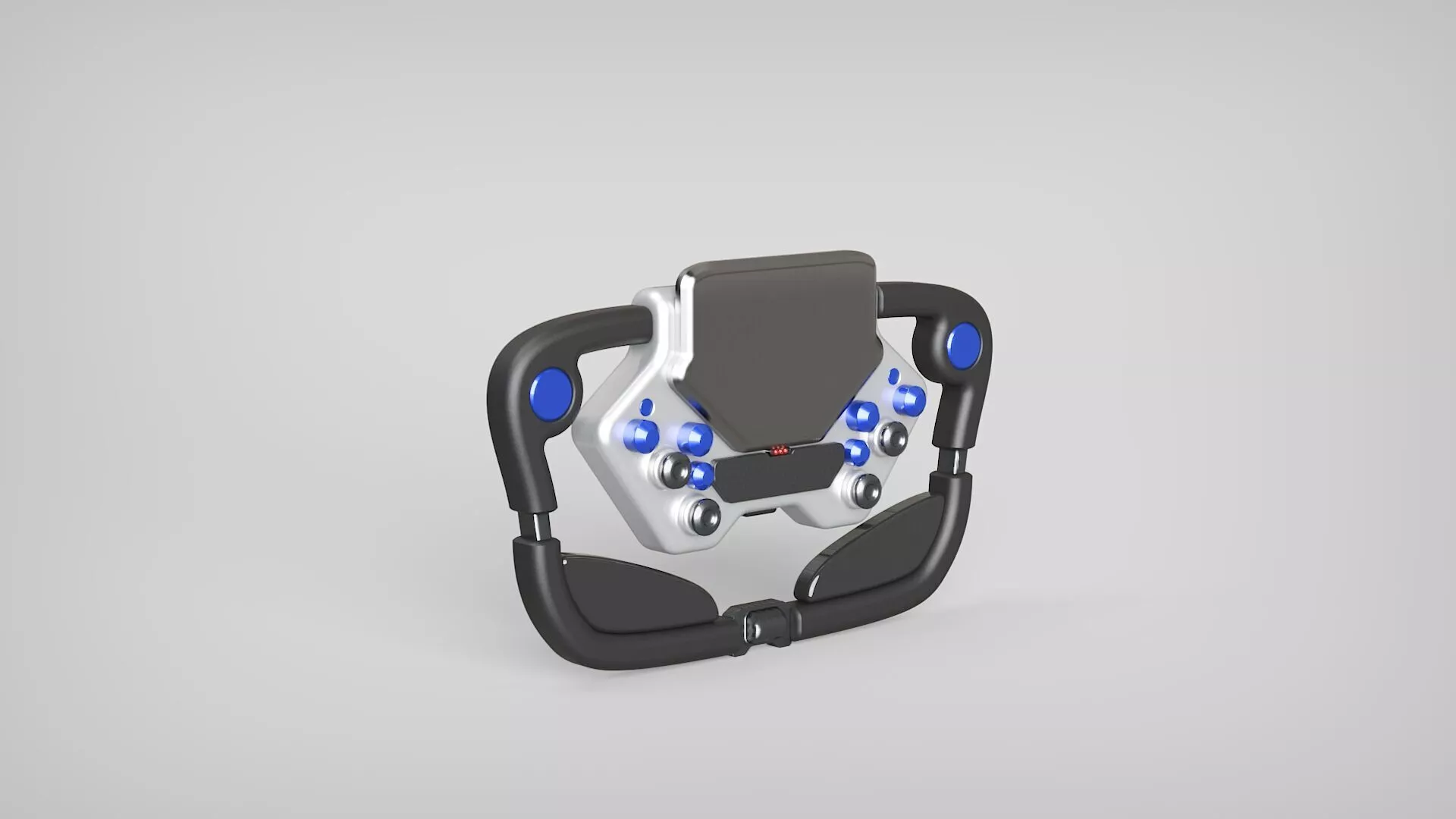Steering wheel auto motor tuning formule 3D model