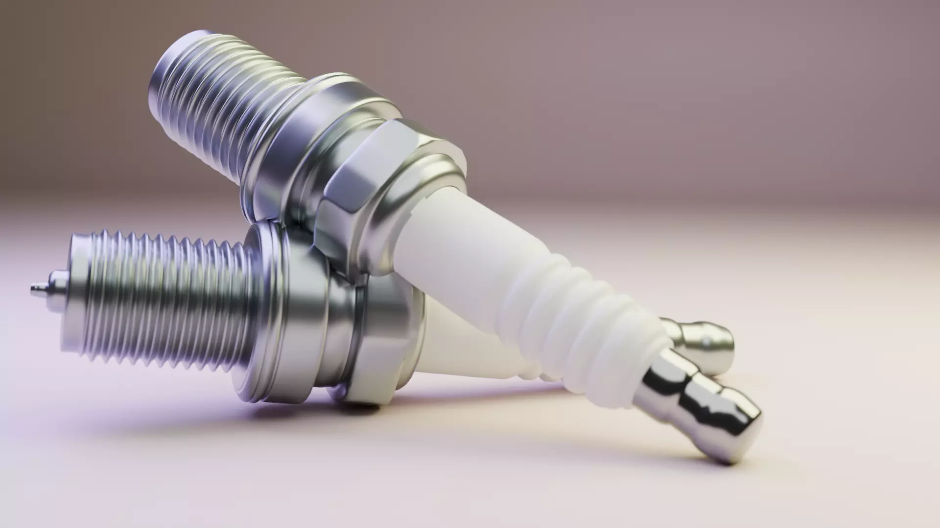 Spark Plug 3D model Free low-poly 3D model