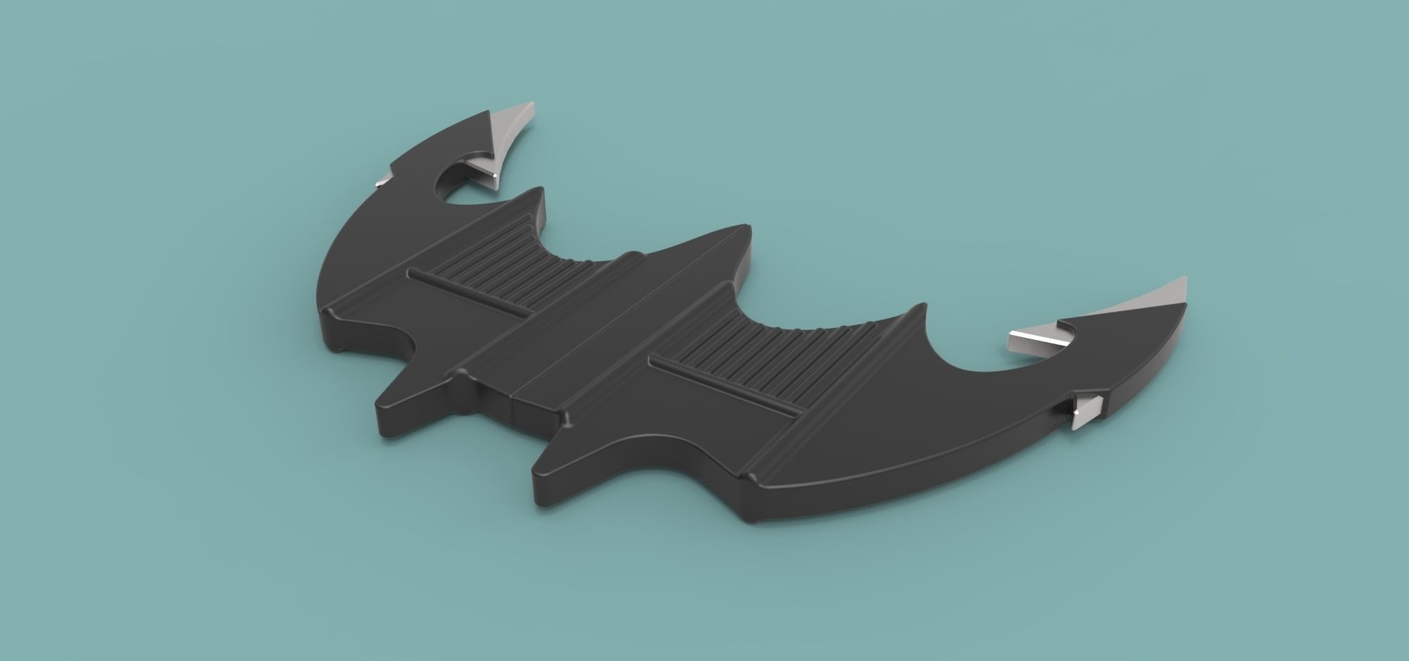 Batarang 1989 3D model_9