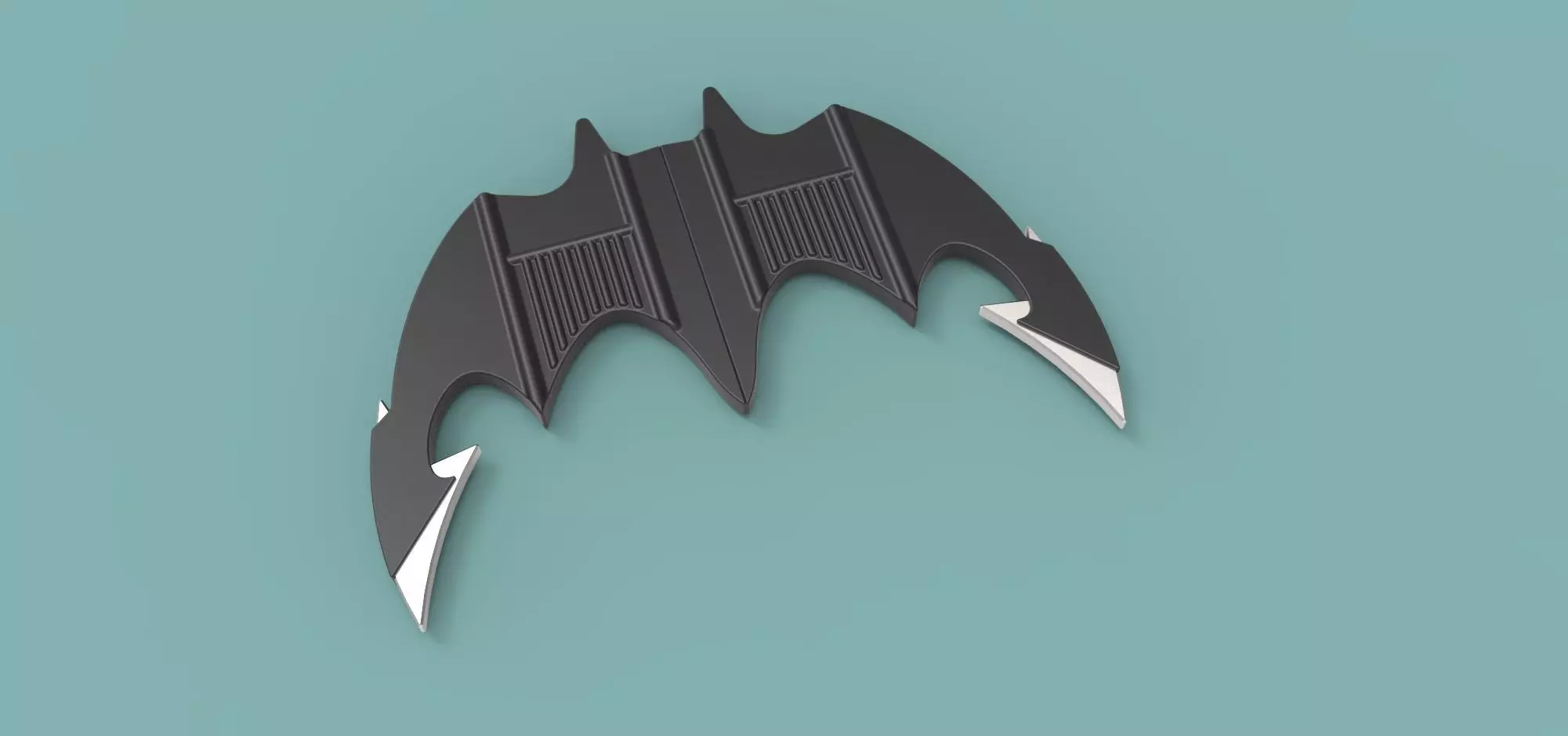 Bat Wing Throwing Blade 3D print model