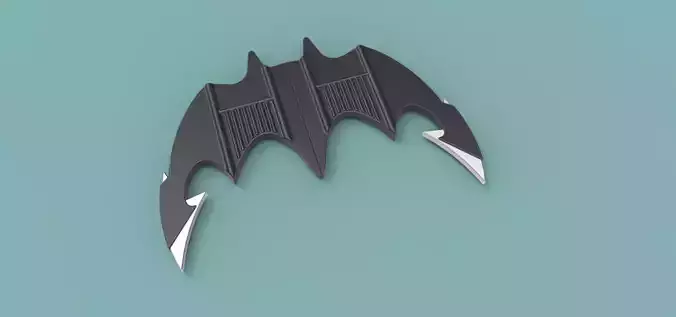 Batarang 1989 3D model