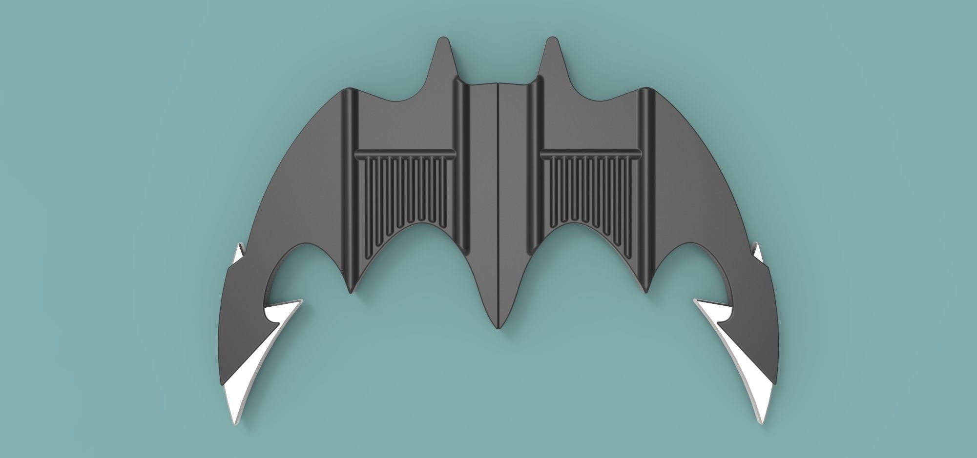 Batarang 1989 3D model_11