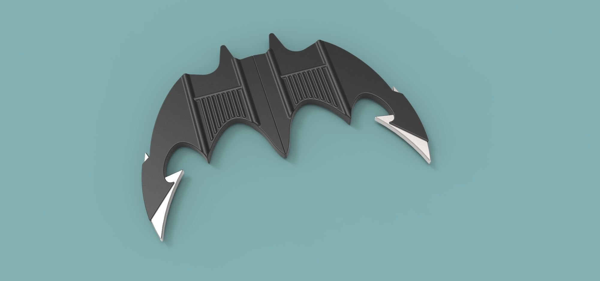 Batarang 1989 3D model_6