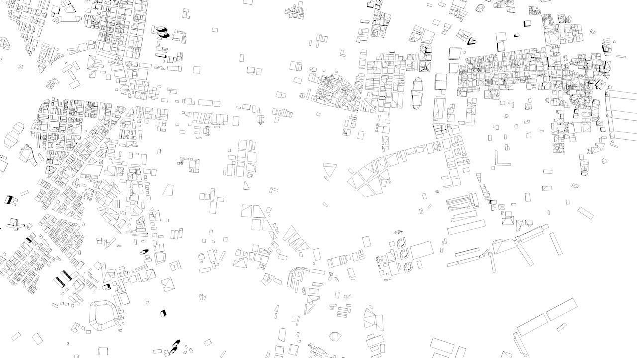 Havana Streets and Buildings 3D model_9