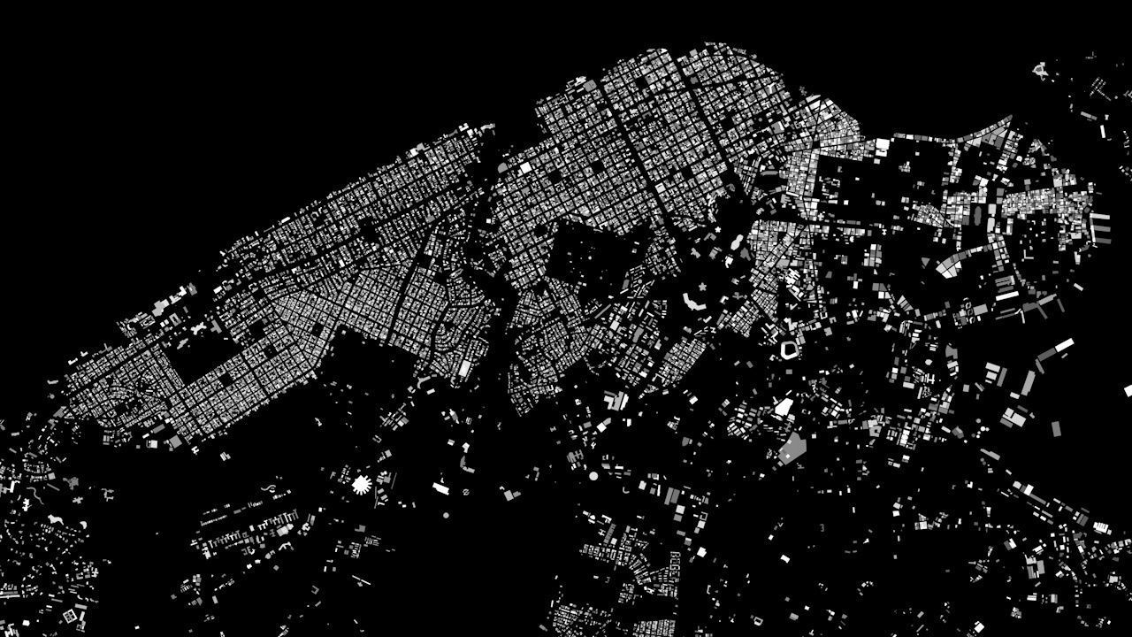 Havana Streets and Buildings 3D model_4