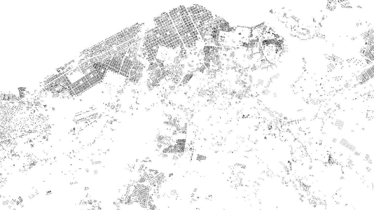 Havana Streets and Buildings 3D model_6