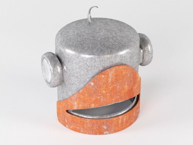 Robot head 1 3D model