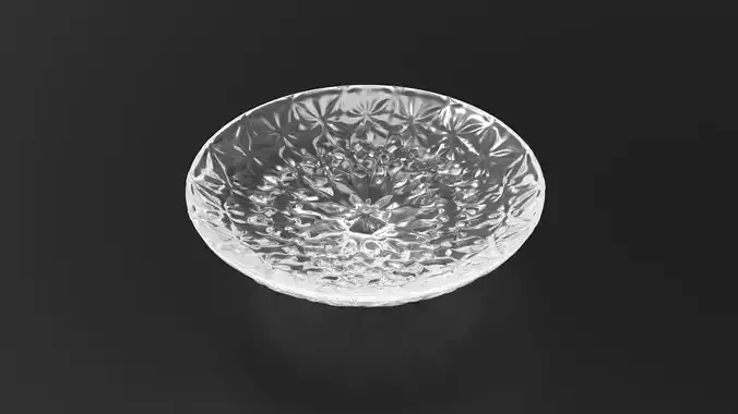 Crystal Fruit Serving Basket