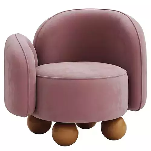 Elentra Armchair Kids 3D model