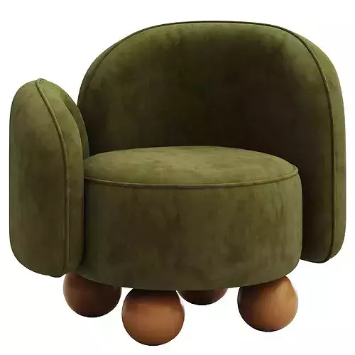 Elentra Armchair Kids 3D model 3