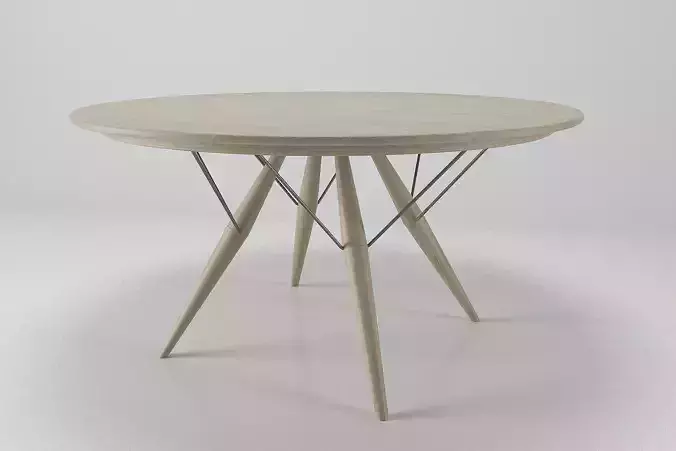 Wegner PP 75 table 3D model