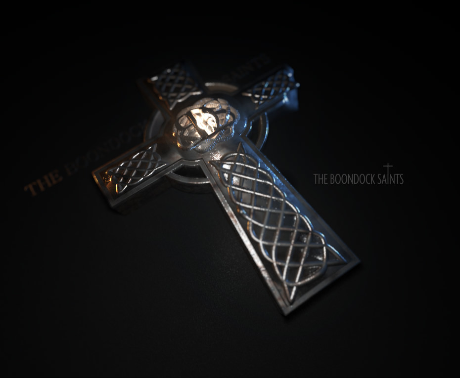 Celtic Cross The Boondock Saints Free 3D print model_3