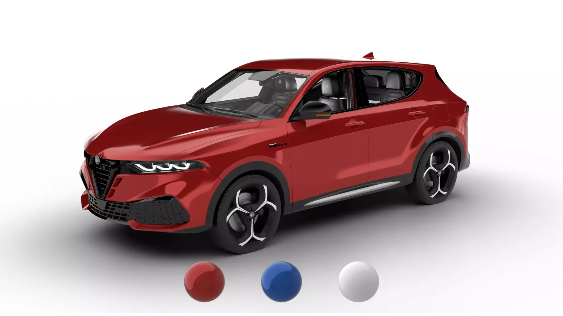 Alfa Romeo Tonale 2026 3d model 3D model