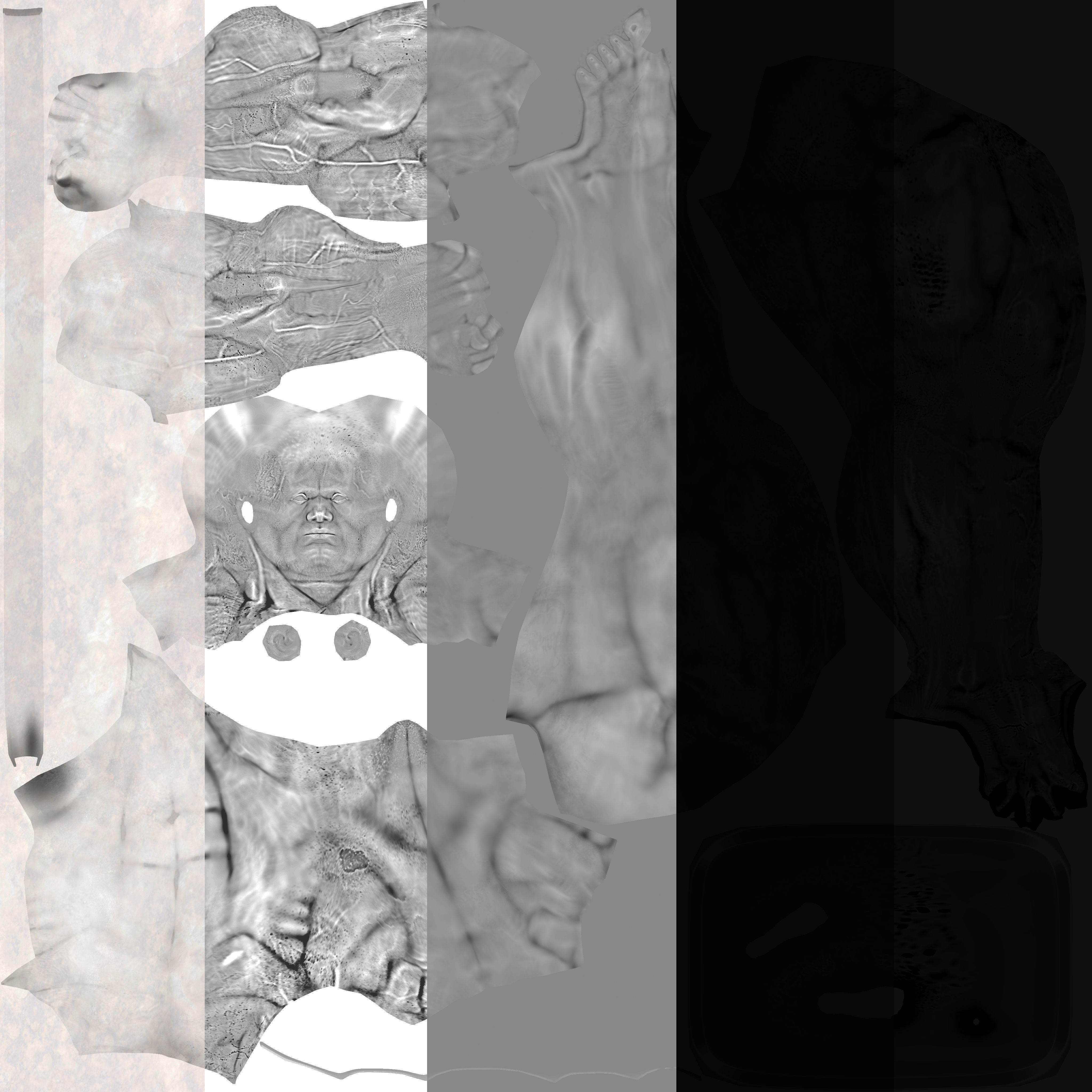 human body Free 3D model_1